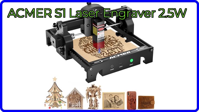 ACMER S1 compact portable laser engraver