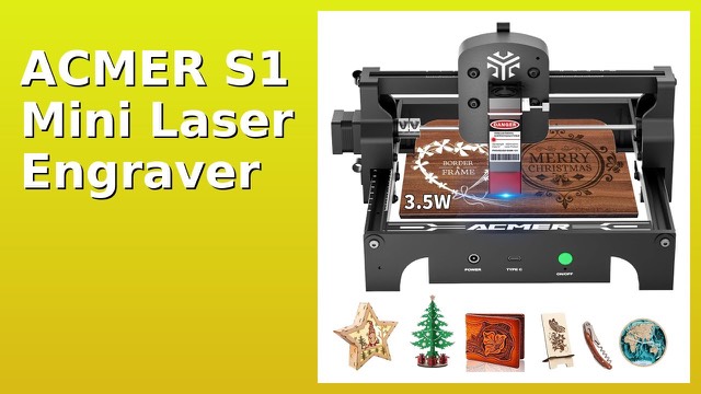 ACMER S1 compact desktop laser engraver