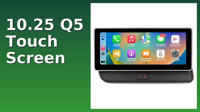 AINAVI 10.25-inch touchscreen head unit for Audi Q5