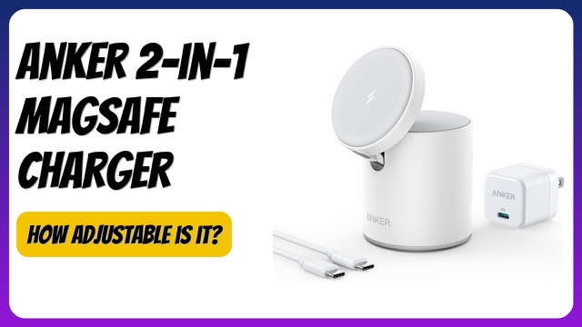 Anker 623 magnetic wireless charging stand in Dolomite White