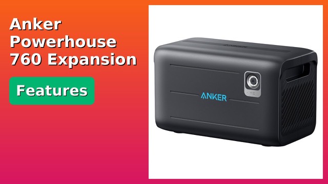 Anker 760 expansion battery for portable power stations