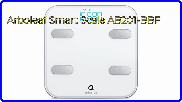 arboleaf CS20H smart bathroom scale with LED display