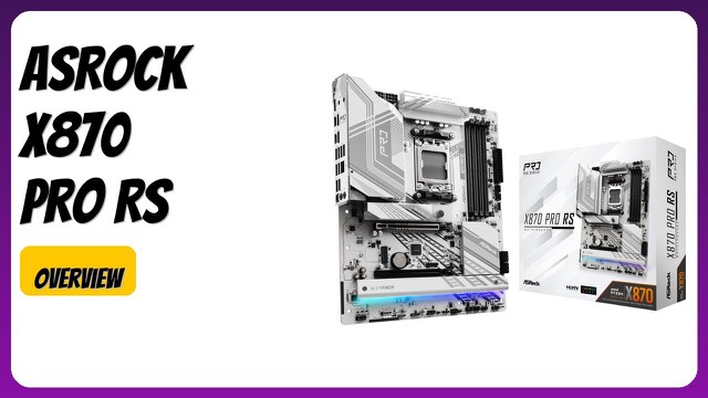 ASRock X870 Pro RS ATX motherboard for AMD Ryzen AM5 processors