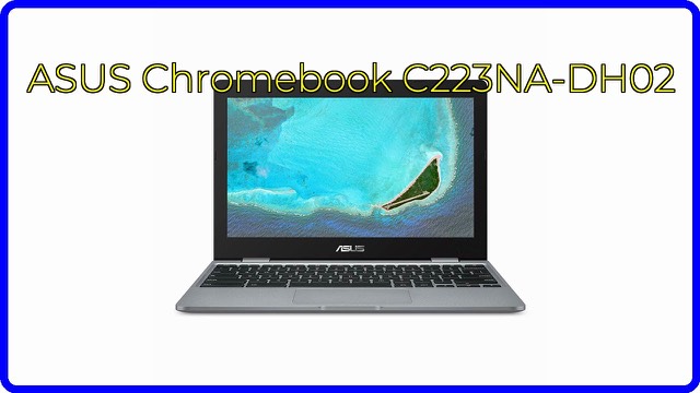 ASUS Chromebook C223 11.6-inch laptop in grey