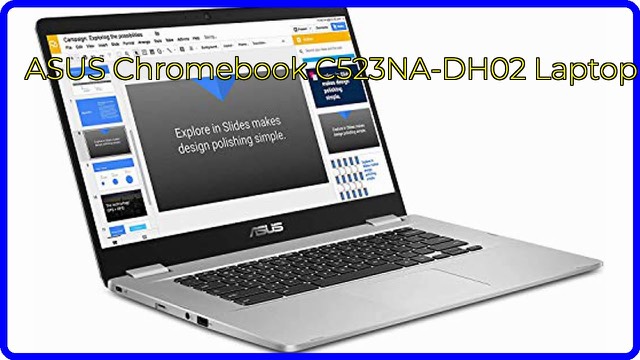 ASUS Chromebook C523 15.6-inch laptop in silver