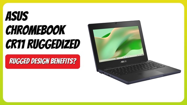 ASUS Chromebook CR11 ruggedized laptop in Mineral Grey