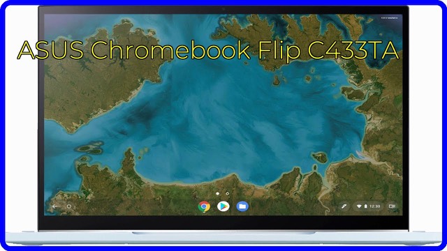 ASUS Chromebook Flip C433TA convertible laptop with 14-inch touchscreen