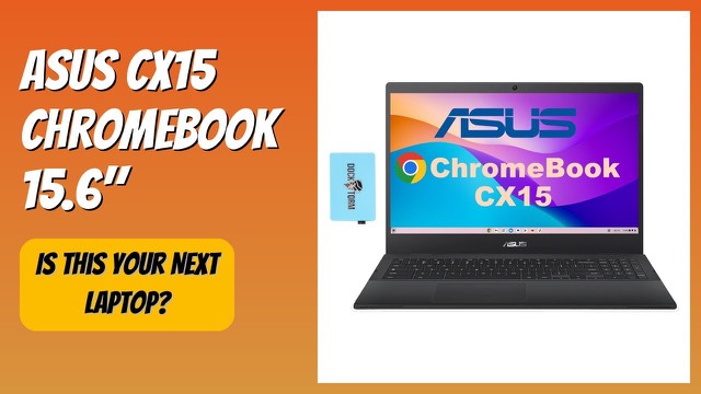 ASUS CX15 15.6-inch Chromebook in grey