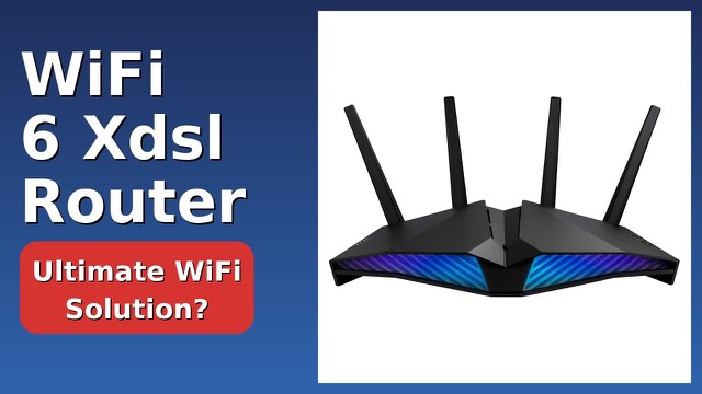 ASUS DSL-AX82U Wi-Fi 6 VDSL modem router