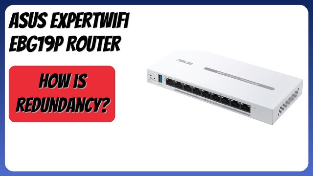 ASUS ExpertWiFi EBG19P wired gigabit PoE+ router
