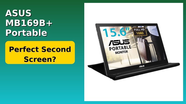 ASUS MB169B+ slim portable monitor