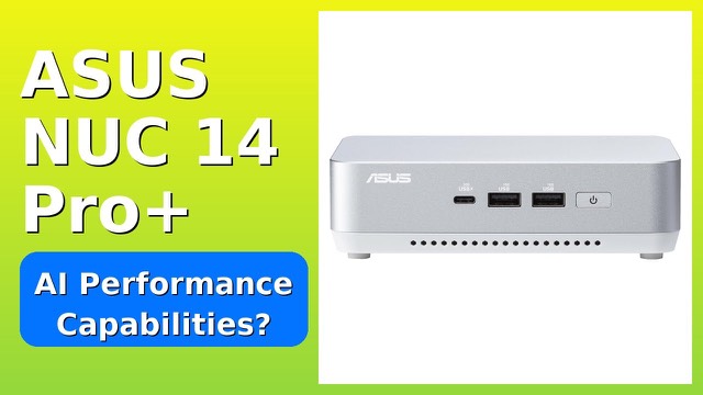 ASUS NUC 14 Pro+ mini PC in a silver aluminium chassis