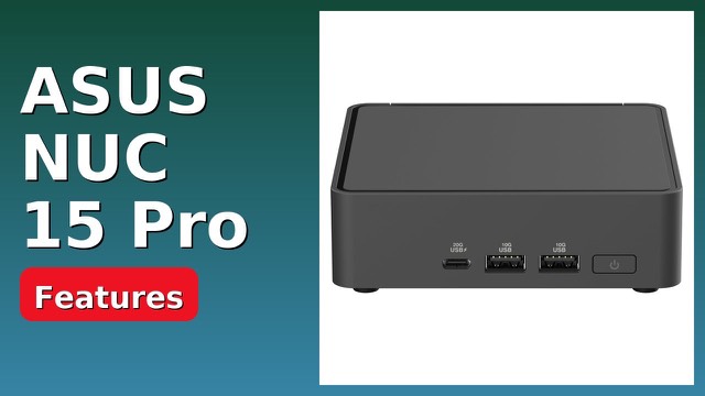ASUS NUC 15 Pro Slim compact barebones mini PC