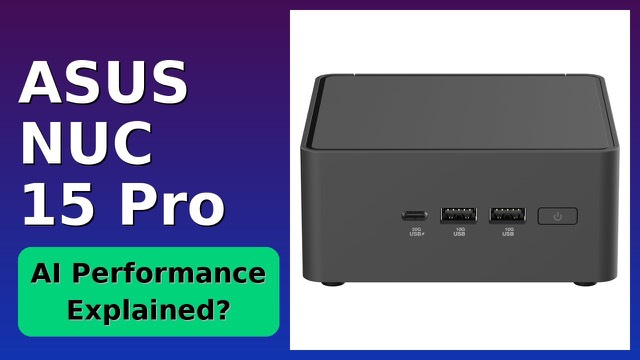 ASUS NUC 15 Pro Tall barebones mini PC