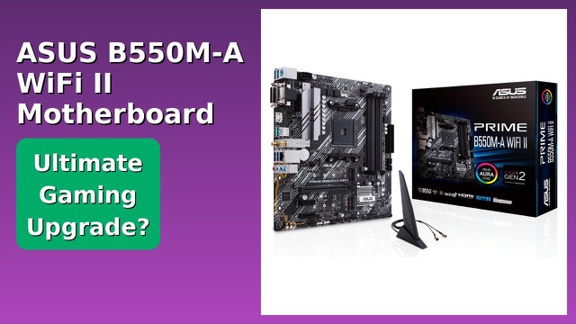 ASUS Prime B550M-A WiFi II micro ATX AM4 motherboard