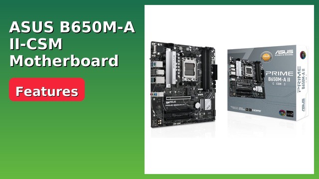 ASUS Prime B650M-A II-CSM Micro-ATX AM5 motherboard