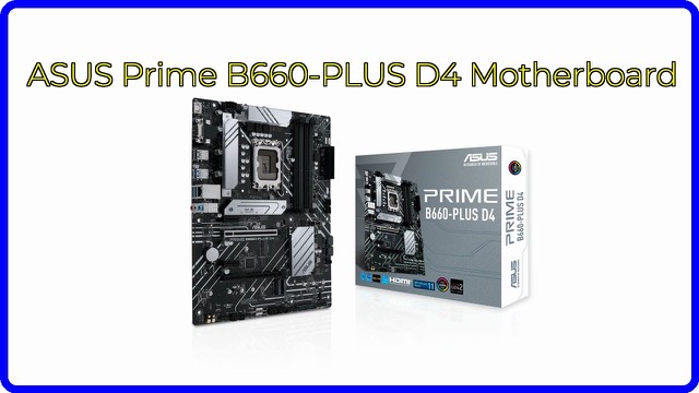 ASUS Prime B660-PLUS D4 ATX motherboard