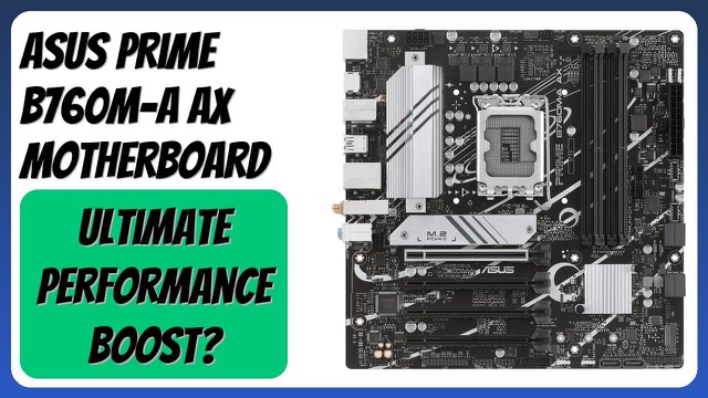 ASUS Prime B760M-A AX micro-ATX motherboard
