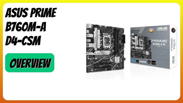 ASUS Prime B760M-A D4-CSM micro-ATX motherboard