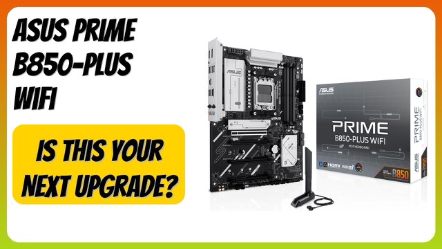 ASUS Prime B850-PLUS WiFi ATX motherboard