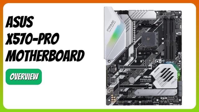 ASUS Prime X570-Pro ATX motherboard for AMD AM4 processors