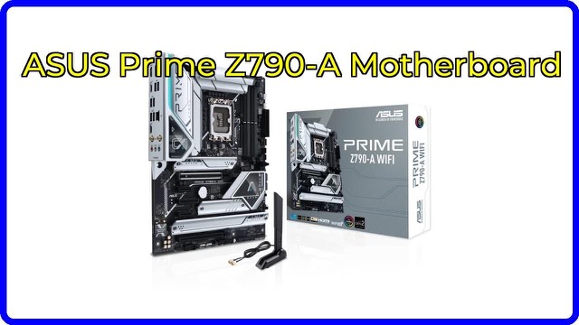 ASUS Prime Z790-A WiFi 6E ATX motherboard in black and white