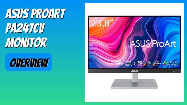 ASUS ProArt PA247CV 23.8-inch IPS colour-accurate monitor