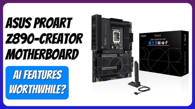 ASUS ProArt Z890-CREATOR WIFI ATX motherboard
