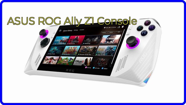ASUS ROG Ally handheld gaming console with 7-inch display