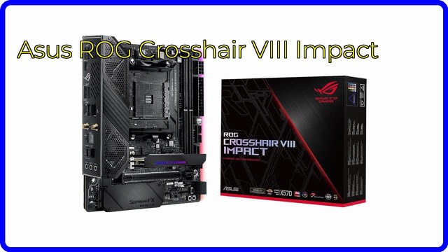 ASUS ROG Crosshair VIII Impact Mini-DTX X570 motherboard
