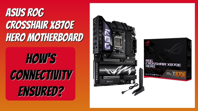 ASUS ROG Crosshair X870E Hero AM5 motherboard in dark finish