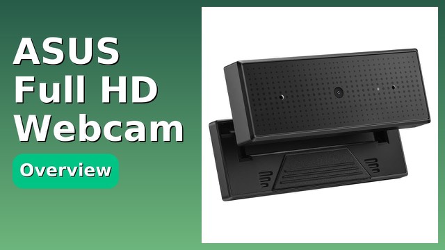 ASUS ROG Eye S Full HD webcam, a small black camera for streaming