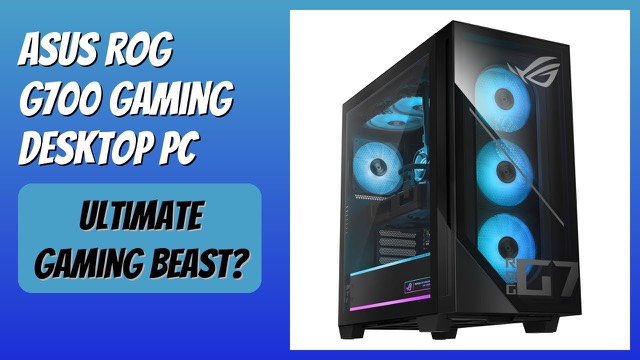 ASUS ROG G700 dual-glass gaming desktop tower with RGB lighting