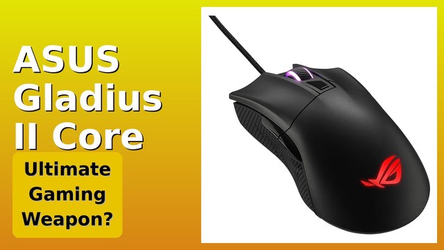 ASUS ROG Gladius II Core wired optical gaming mouse