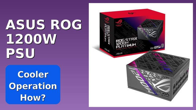 ASUS ROG Strix 1200W Platinum fully modular PC power supply