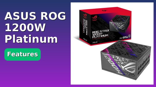 ASUS ROG Strix 1200W Platinum fully modular PC power supply