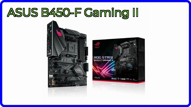 ASUS ROG Strix B450-F Gaming II ATX AM4 motherboard