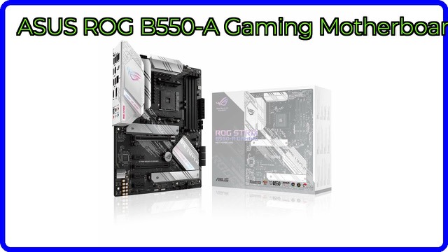 ASUS ROG Strix B550-A Gaming ATX motherboard