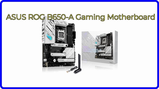ASUS ROG Strix B650-A Gaming WiFi AM5 motherboard