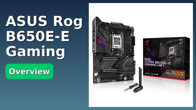 ASUS ROG Strix B650E-E Gaming WiFi ATX motherboard