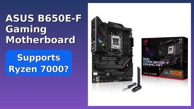 ASUS ROG Strix B650E-F Gaming WiFi ATX motherboard for AMD AM5