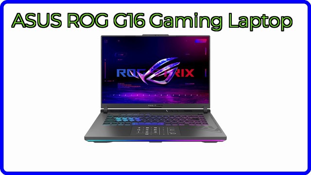 ASUS ROG Strix G16 2023 gaming laptop in Eclipse Gray