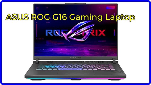 ASUS ROG Strix G16 2024 gaming laptop with 16-inch 165Hz display