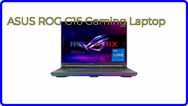 ASUS ROG Strix G16 gaming laptop in Eclipse Gray