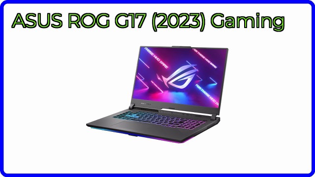 ASUS ROG Strix G17 gaming laptop in Eclipse Gray
