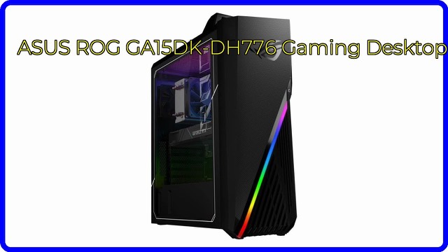 ASUS ROG Strix GA15DK gaming desktop tower with RGB lighting