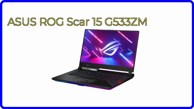 ASUS ROG Strix Scar 15 gaming laptop with RGB keyboard
