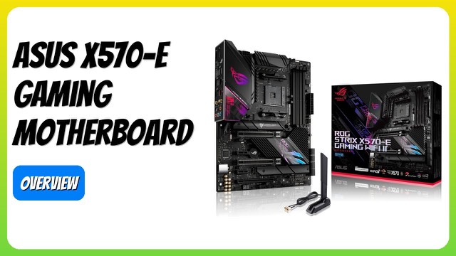 ASUS ROG Strix X570-E Gaming WiFi II AM4 ATX motherboard