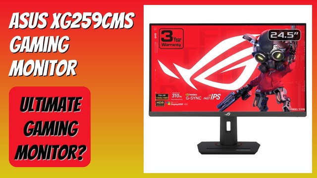 ASUS ROG Strix XG259CMS 24.5-inch gaming monitor