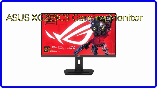ASUS ROG Strix XG259CS 24.5-inch gaming monitor